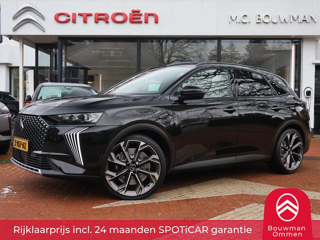 DS 7 - E-Tense Plug-in hybride 360PK 4x4 e-EAT8 Automaat Opéra, Rijklaarprijs | Panoramadak | Led - AutoWereld.nl