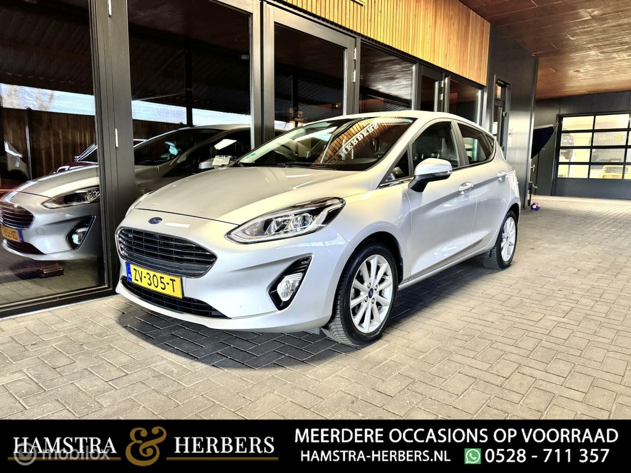 Ford Fiesta - 1.0 EcoBoost Titanium grijs/metallic - AutoWereld.nl