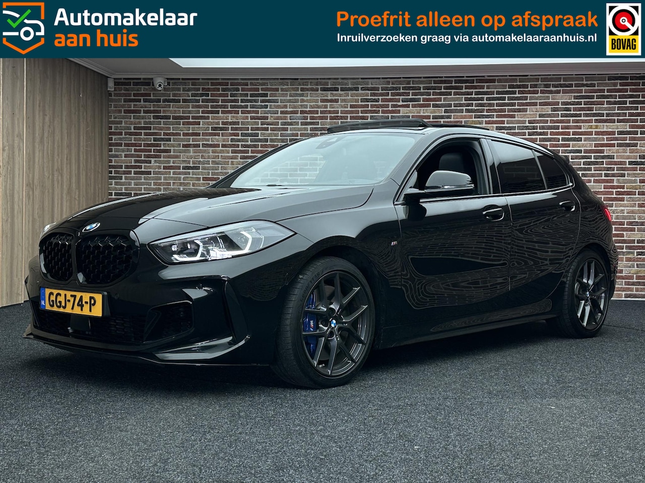 BMW 1-serie - M135i xDrive Panorama Harman Kardon Head Up Camera M Sport - AutoWereld.nl