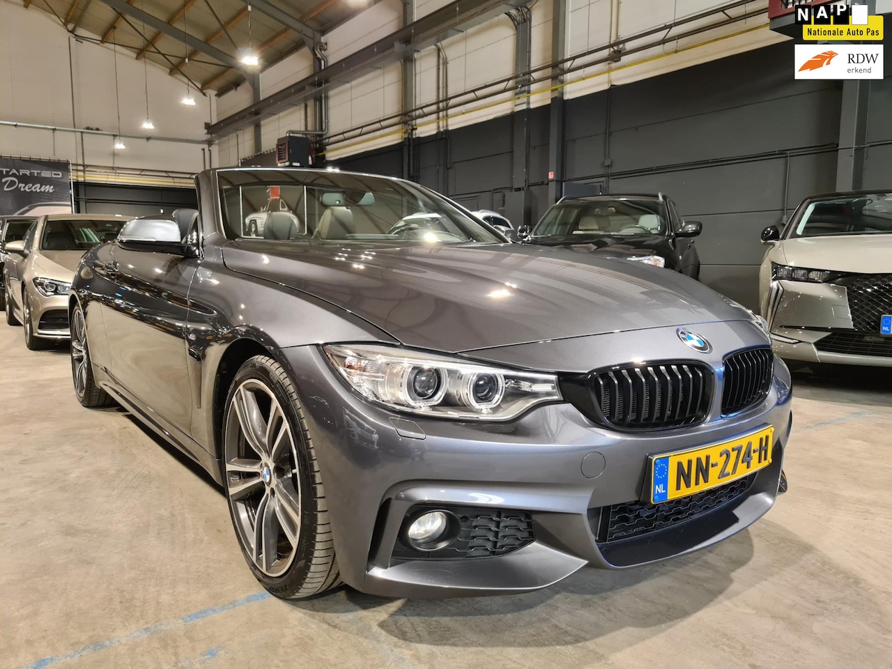 BMW 4-serie Cabrio - 420i Centennial High Executive - M Sport - Leder - Memorystoel met verwarming - Cruise - N - AutoWereld.nl