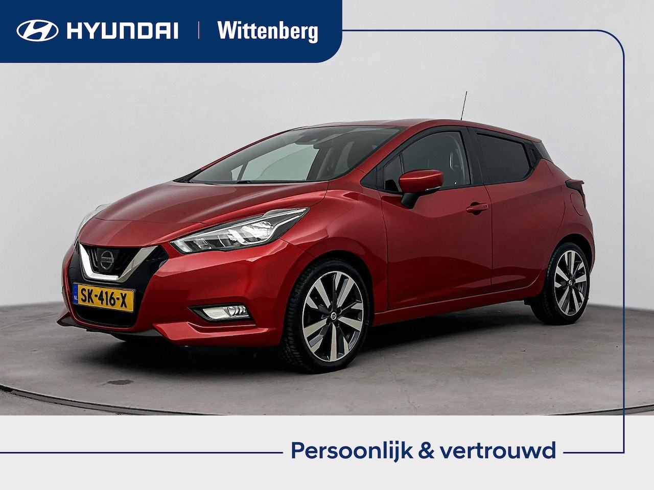 Nissan Micra - 0.9 IG-T Tekna | Airco | Cruise Control | Navigatie | 17 inch LM velgen | - AutoWereld.nl