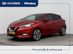 Nissan Micra - 0.9 IG-T Tekna | Airco | Cruise Control | Navigatie | 17 inch LM velgen |