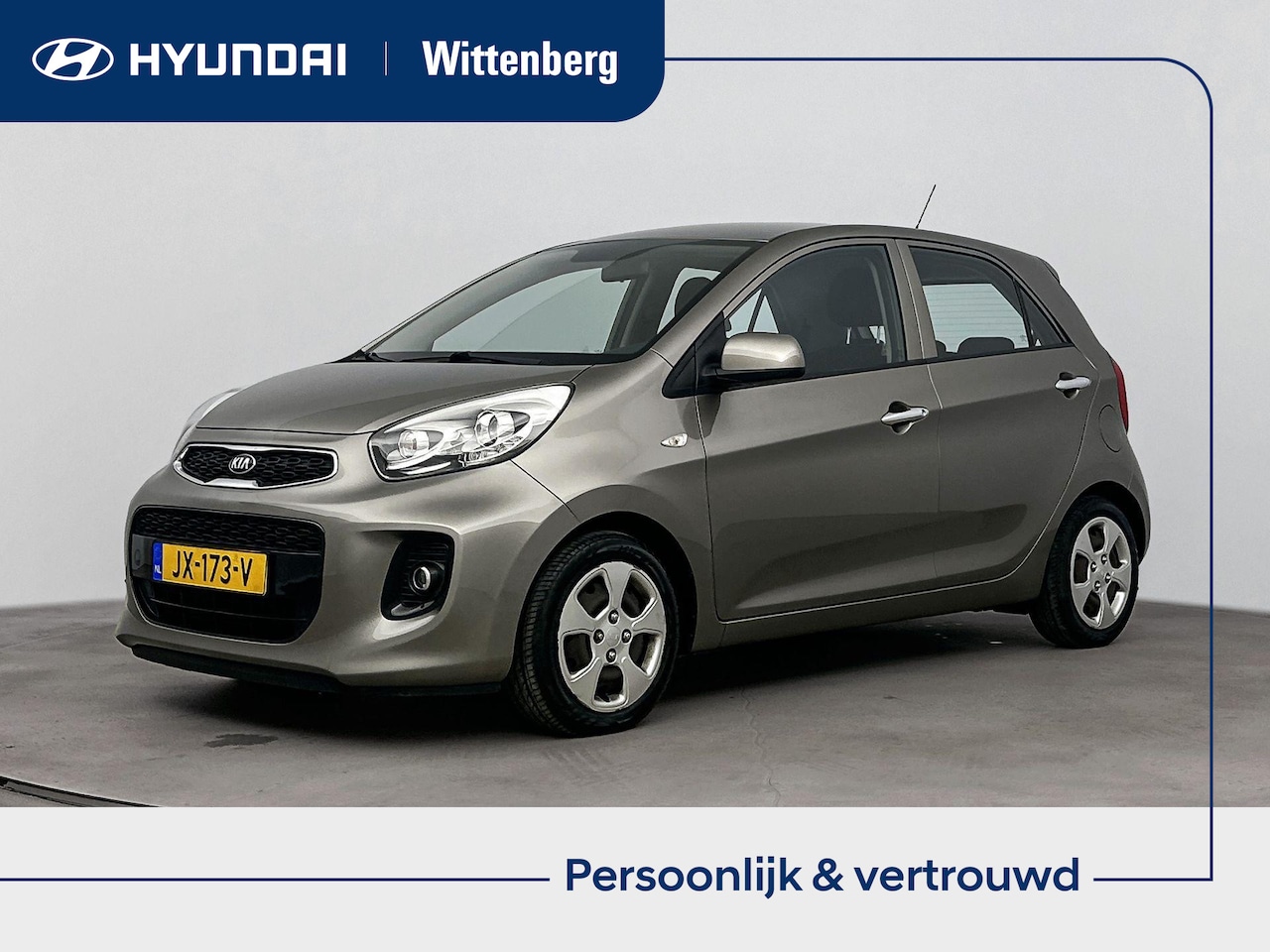 Kia Picanto - 1.0 CVVT DynamicLine Climate control, Cruise control, Parkeersensoren, Bluetooth. - AutoWereld.nl