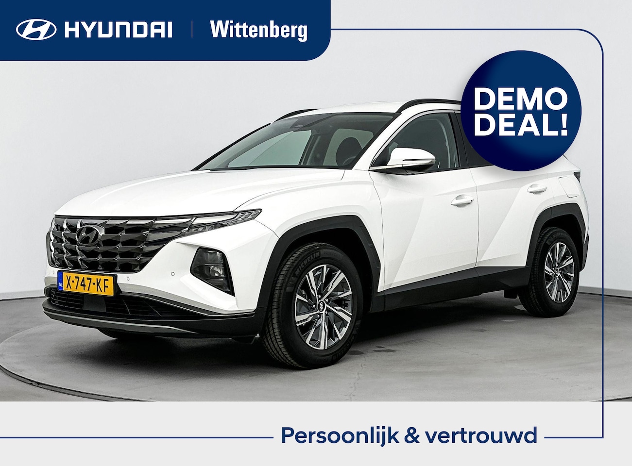 Hyundai Tucson - 1.6 T-GDI HEV Comfort Smart | Trekhaak 1650 KG | Navigatie | Camera | Krell | Handsfree - AutoWereld.nl