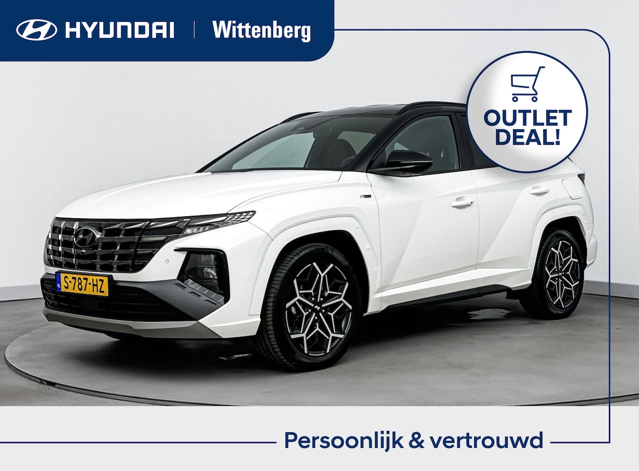 Hyundai Tucson - 1.6 T-GDI HEV N-line TT | Trekhaak | 1650 kilo trekgewicht | Navigatie | Camera | Keyless - AutoWereld.nl