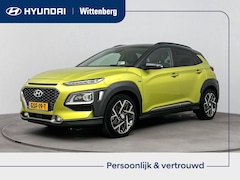 Hyundai Kona - 1.6 GDI HEV Premium | Leer | Navigatie | Clima | Carplay |