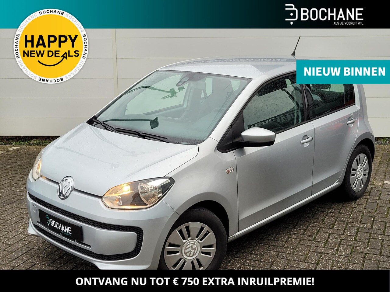 Volkswagen Up! - 1.0 5drs. move up! | Dealer Onderhouden | Airco | Navigatie | Org. NL - AutoWereld.nl