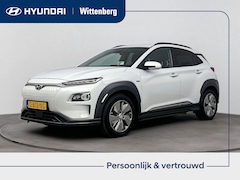 Hyundai Kona Electric - EV Premium 64 kWh , Leer, Stoelverwarming, Stuurverwarming