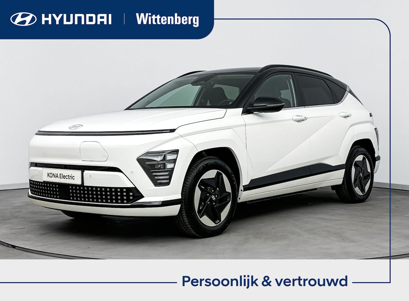 Hyundai Kona Electric - Comfort Smart 65.4 kWh | met warmtepomp, V2L en Blind spot | Two Tone zwart dak | Incl. €2 - AutoWereld.nl