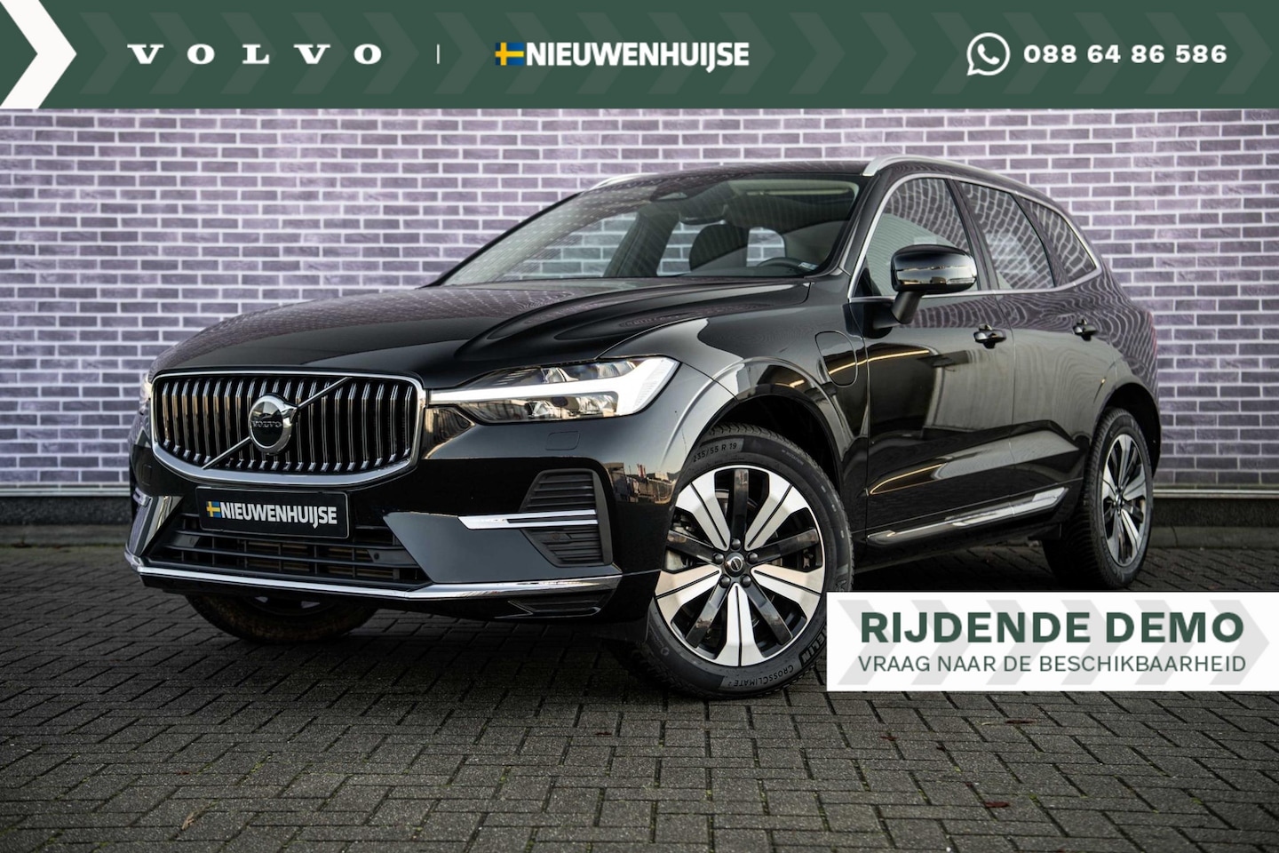 Volvo XC60 - T6 Recharge AWD Bright Long Range | Google Maps navigatie | Stoel/stuur en achterbankverwa - AutoWereld.nl