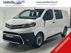 Toyota ProAce Worker - 2.0 D-4D 145 pk Dubbel Cabine 6-Zits Airco Cruise Control, Dodehoek Assist, Apple Carplay,