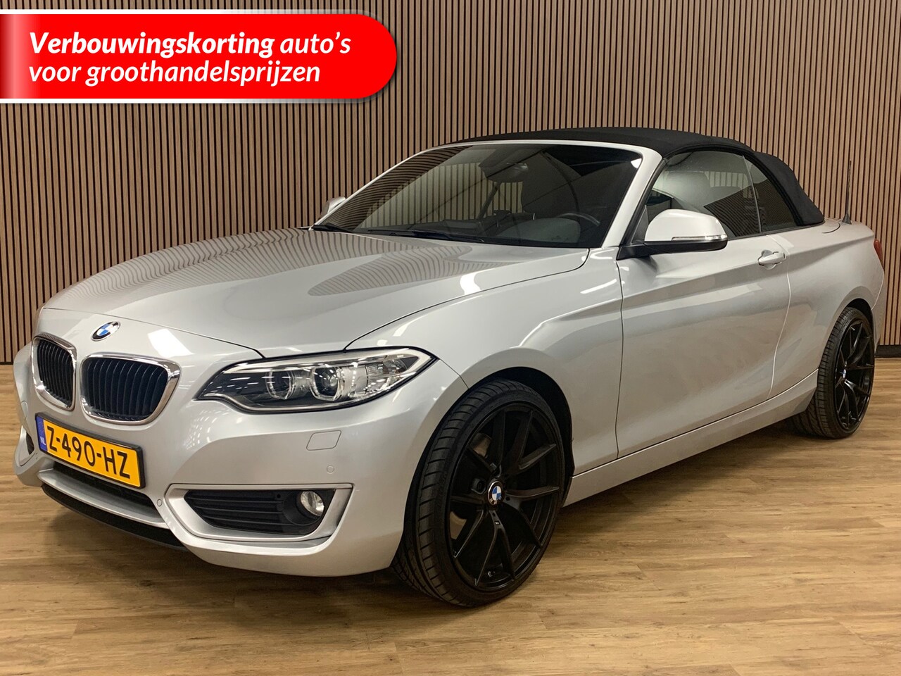 BMW 2-serie Cabrio - 220i Centennial Executive|Navigatie|Xenon|Stoelverwarming| - AutoWereld.nl