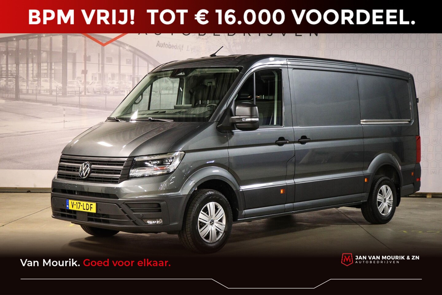 Volkswagen Crafter - 35 2.0 TDI L3H2 Comfortline | 2 X SCHUIFDEUR | ERGO COMFORT | LED | CLIMA | DAB | CAMERA | - AutoWereld.nl