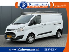 Ford Transit Custom - 2.0 TDCI / L2H1 / 1e EIG. / 2x SCHUIFDEUR / IMPERIAAL / TREKHAAK / AIRCO / CRUISE / 3-ZITS