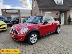 MINI Cabrio - 1.6 One Salt Airconditioning Leder 87.000km