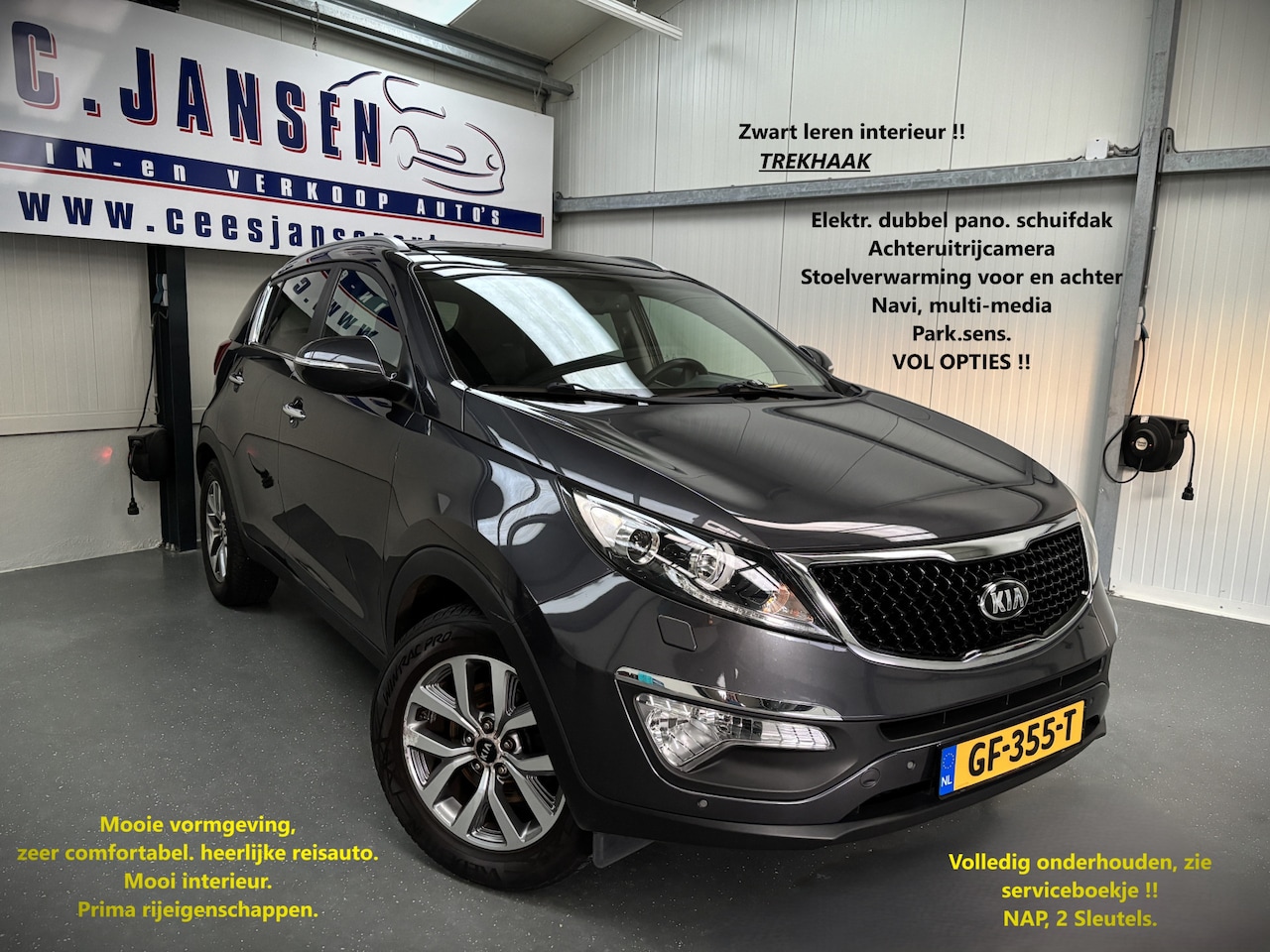 Kia Sportage - 1.6 GDI ExecutiveLine SUPER MOOI !! - AutoWereld.nl