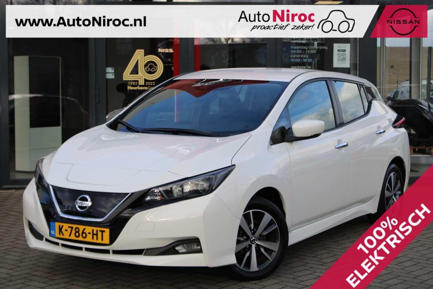 Nissan LEAF - Acenta 40 kWh | AUTOMAAT | STOELVERWARMING | VERWARMBARE VOORRUIT | 16 INCH | - AutoWereld.nl