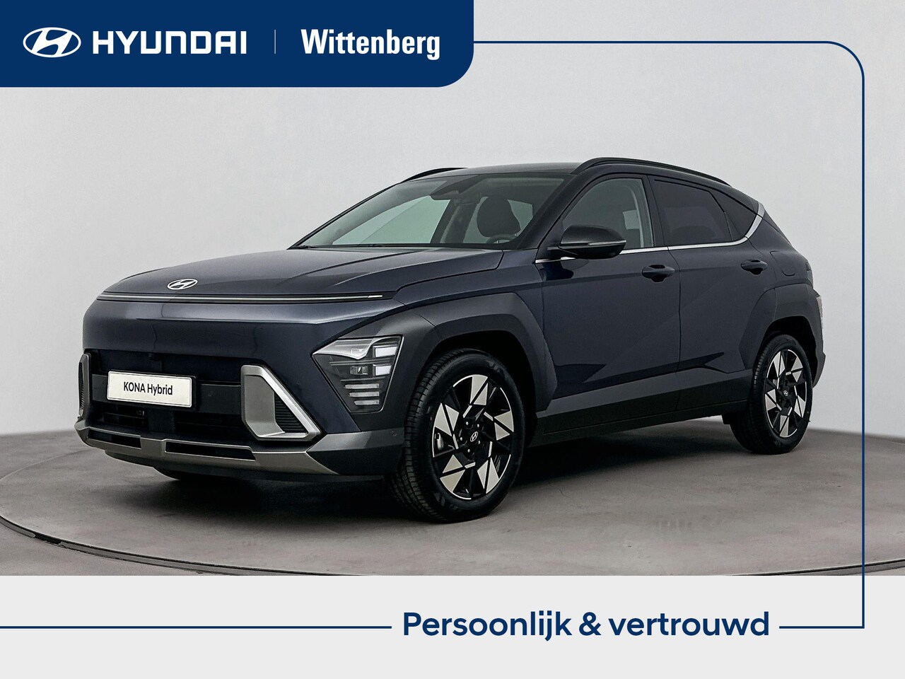 Hyundai Kona - 1.6 GDI HEV Premium | Incl. €1500,- Smart Bonus! | Leer | Memory | 18" Lm-wielen | Stoel + - AutoWereld.nl