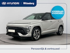 Hyundai Kona - 1.6 GDI HEV N Line STOEL/STUUR VERWAMING+VENTILATIE | INCL€1500, - SMARTBONUS | LEER/ALCAN