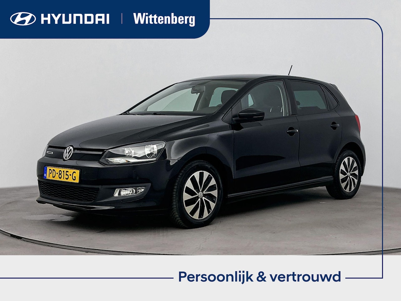 Volkswagen Polo - 1.0 BLUEMOTION EDITION | AIRCO | CRUISE | MULTIMEDIASYSTEEM | 15'' LMVELGEN | ARMSTEUN | P - AutoWereld.nl