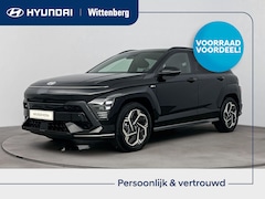 Hyundai Kona - 1.6 GDI HEV N-LINE SKY | Incl. €3000, - REGISTRATIE KORTING | Schuifdak | Stoel + stuurver