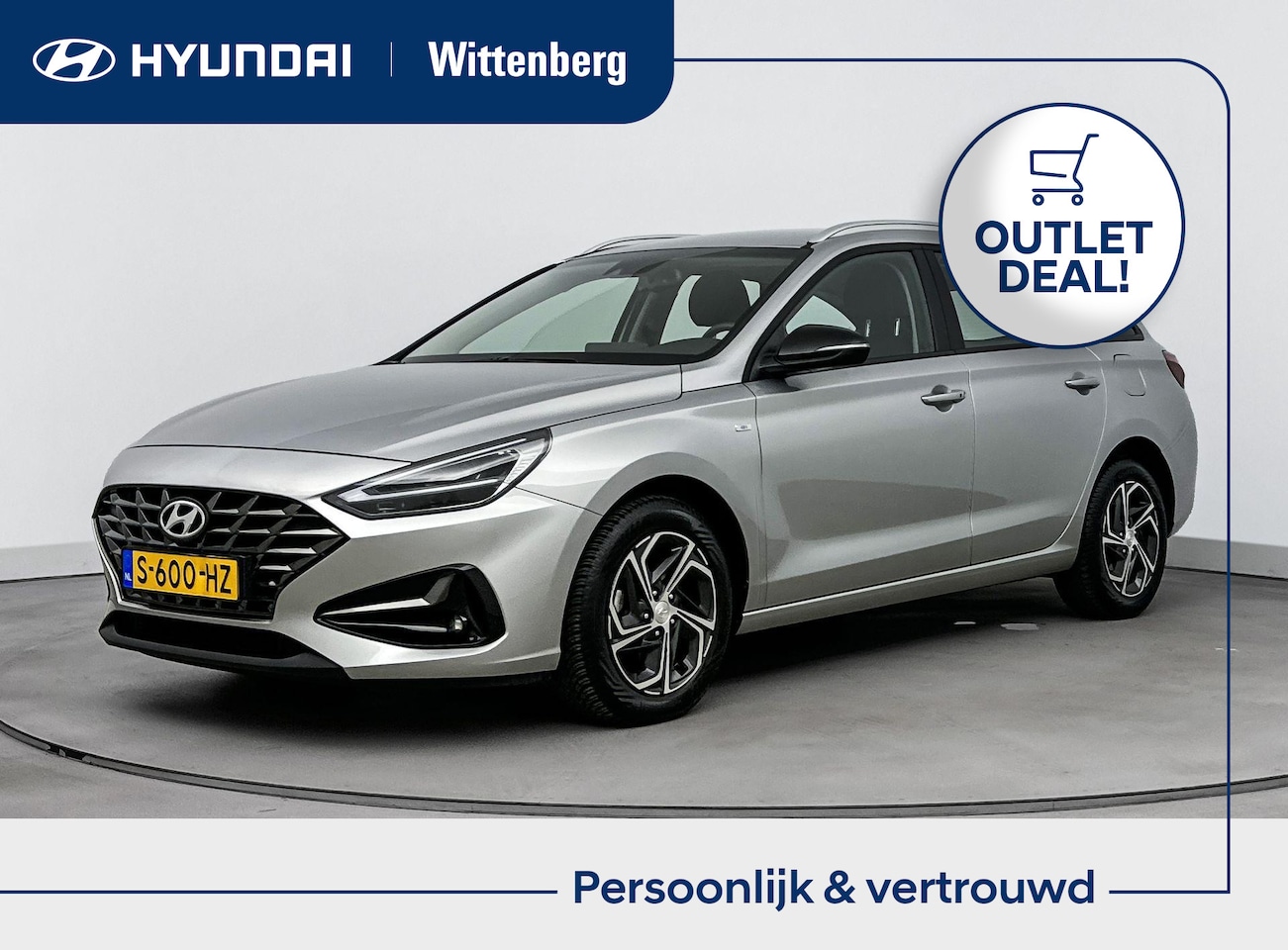 Hyundai i30 Wagon - 1.0 T-GDi MHEV COMFORT SMART | OUTLET DEAL! | NAVI | CLIMA | CRUISE | CAMERA | 16'' LMVELG - AutoWereld.nl