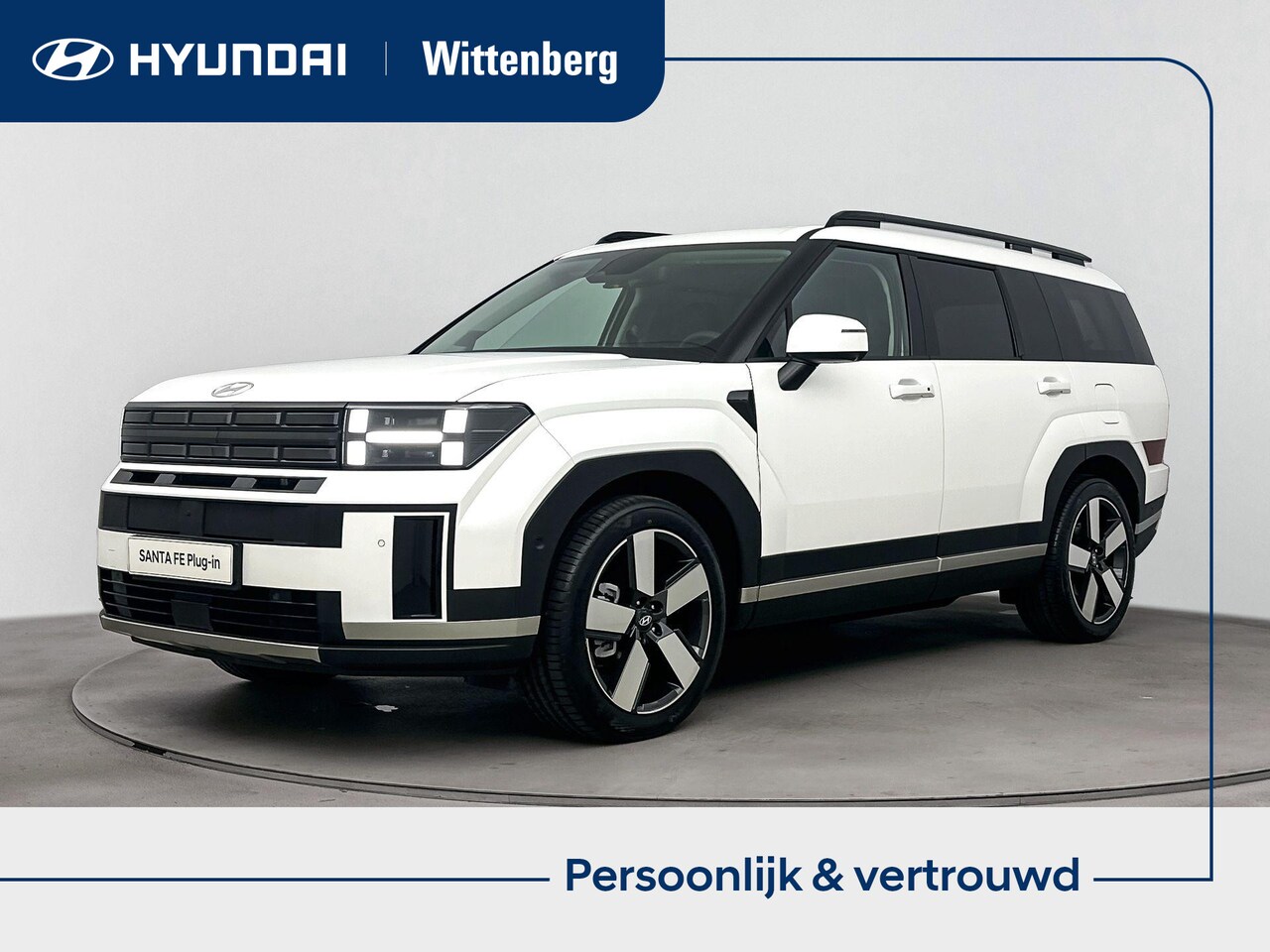 Hyundai Santa Fe - 1.6 T-GDI PHEV Premium Plus 4WD 7p. | LEDER | STOELVENTILATIE | NAVI | KEYLESS | CAMERA - AutoWereld.nl