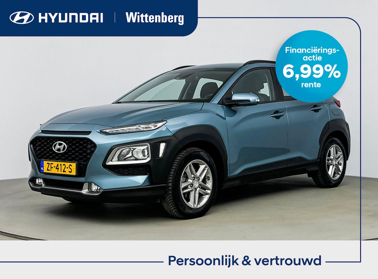 Hyundai Kona - 1.0 T-GDI COMFORT | ALL SEASONS | TREKHAAK | 16'' LMVELGEN | MISTLAMPEN VOOR | DAKRAILING - AutoWereld.nl