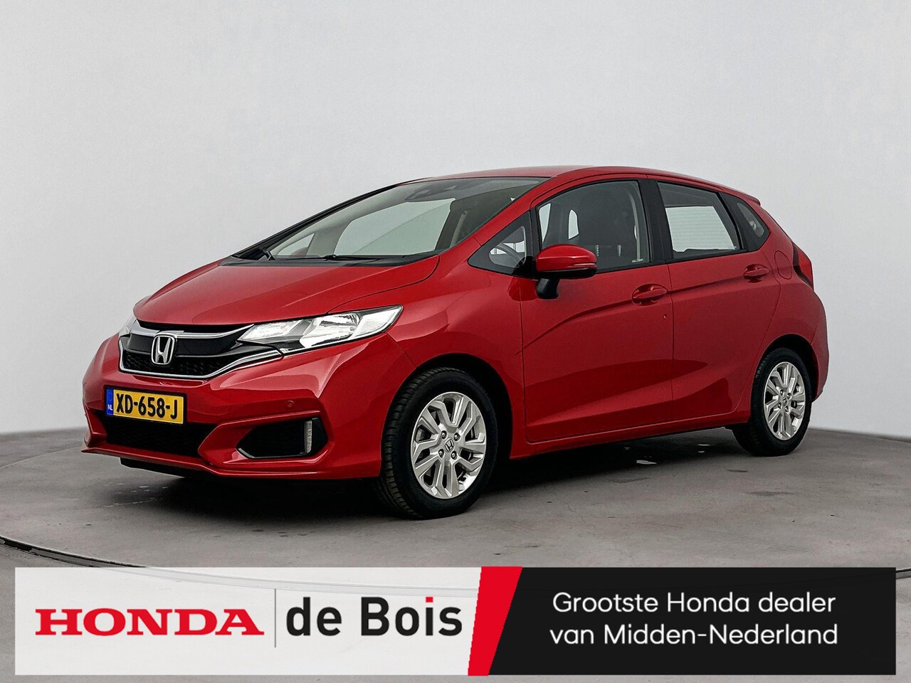 Honda Jazz - 1.3 i-VTEC Comfort Aut. | Navigatie | Stoelverwarming | Trekhaak | Parkeersensoren | - AutoWereld.nl