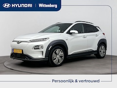 Hyundai Kona Electric - EV Premium 64 kWh | Leer | Stoel + stuurverwarming | Trekhaak | Warmtepomp | Navigatie | C