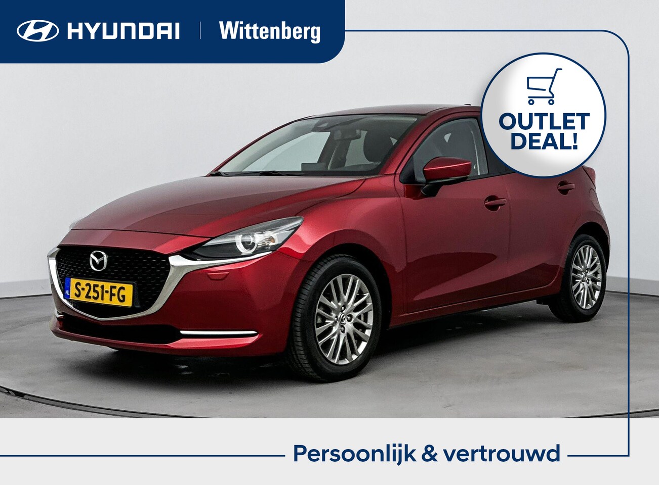 Mazda 2 - 1.5 SKYACTIV-G LUXURY | OUTLET DEAL! | STOEL + STUURVERWARMING | BTW AUTO | PDC | PRIVACY - AutoWereld.nl