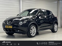 Nissan Juke - 1.6 Tekna / Automatische airco / Audio-navigatiesysteem full map / Lederen bekleding / Lic