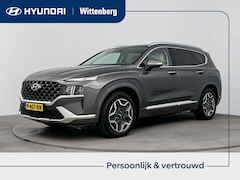 Hyundai Santa Fe - 1.6 T-GDI HEV Premium Plus Sky | Panoramadak | Leer | Trekhaak | Trekgewicht 1650kg | Memo