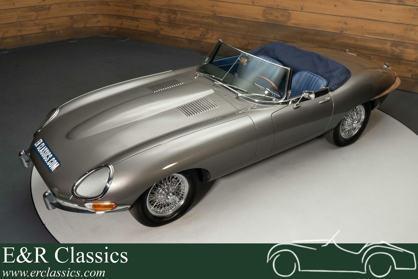 Jaguar E-type - S1 Cabriolet | Body-off gerestaureerd | 1965 - AutoWereld.nl