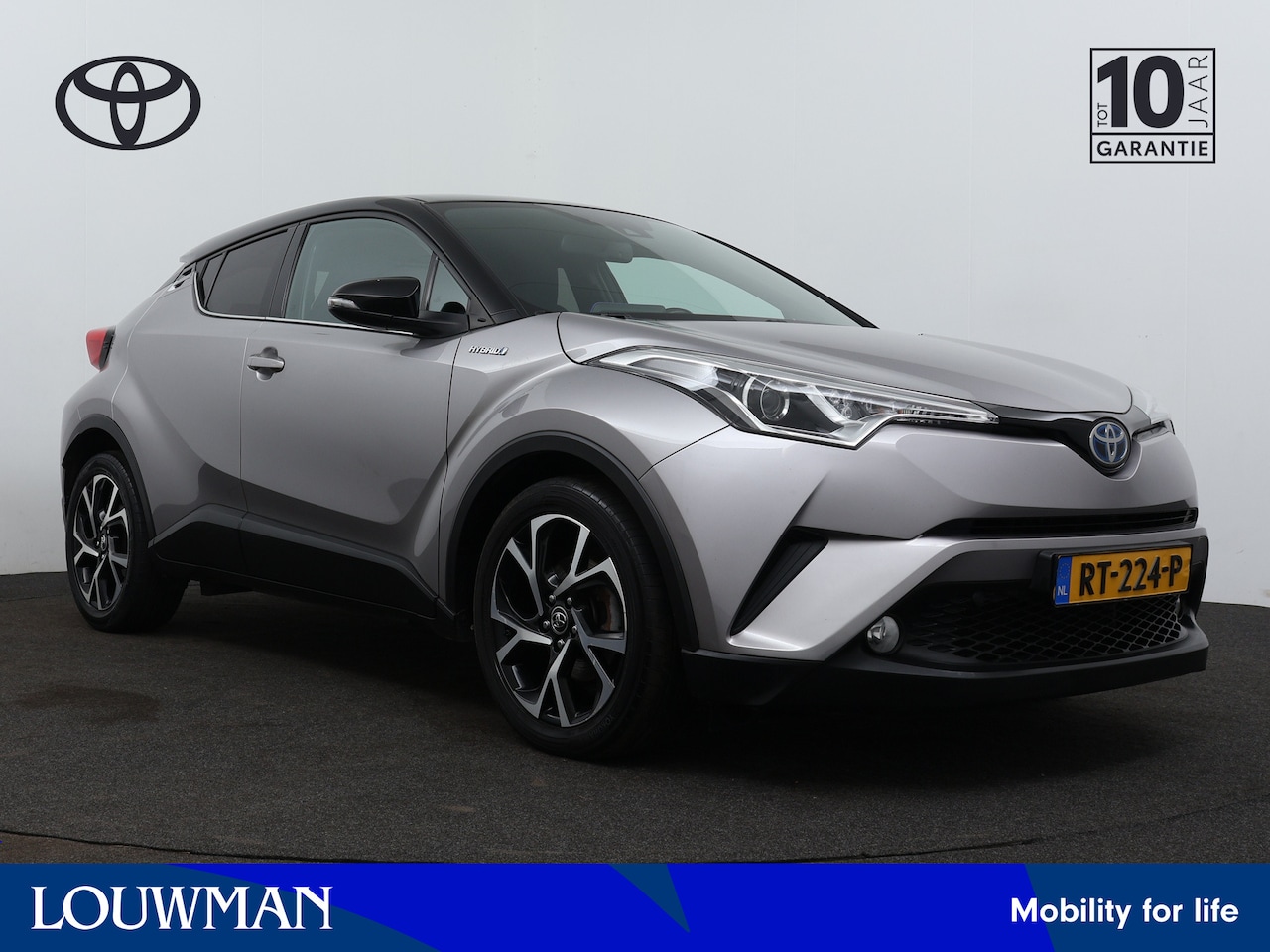 Toyota C-HR - 1.8 Hybrid Bi-Tone Limited | Achteruitrijcamera | Verwarmde voorstoelen | - AutoWereld.nl