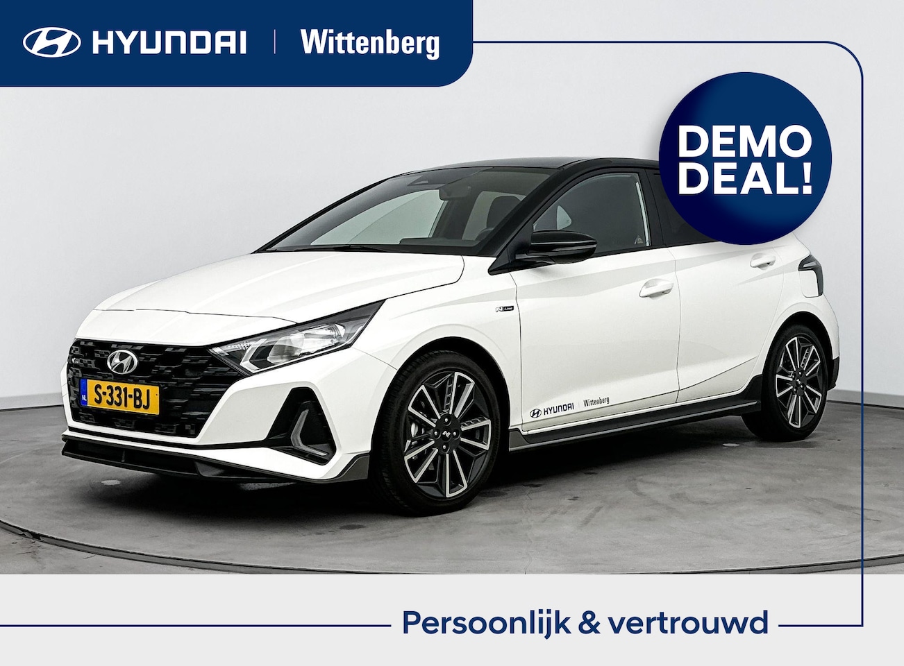 Hyundai i20 - 1.0 T-GDI N-Line | Two tone | 17" Lm-wielen | Sportstoelen | Navigatie | Camera | Bluelink - AutoWereld.nl