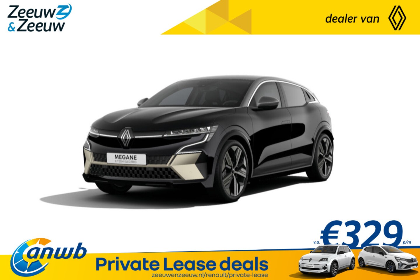 Renault Mégane E-Tech - Comfort Range Iconic 60 kWh | Nu uit voorraad leverbaar met €1500,- extra Zeeuw & Zeeuw vo - AutoWereld.nl