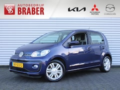 Volkswagen Up! - 1.0 BMT high up | 15" LM | Airco | Cruise | Parkeersensor achter | Leder stuurwiel |