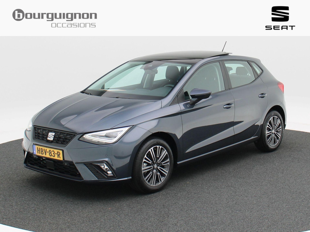 Seat Ibiza - 1.0 EcoTSi 110 Pk Automaat Style | Full LED | Panoramadak | 16 Inch | App Connect | Adapti - AutoWereld.nl