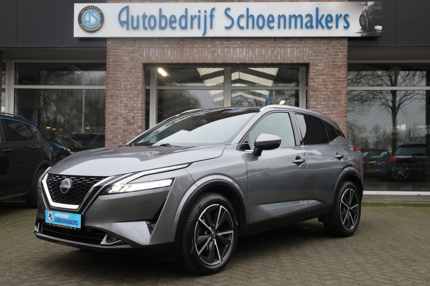 Nissan Qashqai - 1.3 MHEV Xtronic Tekna Plus PANO BOSE  LEER+MEMORY ACC PRO-PILOT MASSAGE CARPLAY 360-CAMER - AutoWereld.nl