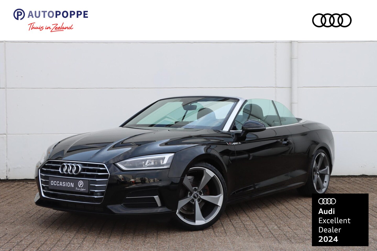 Audi A5 Cabriolet - 2.0 TFSI MHEV Sport Pro Line S 2.0 TFSI MHEV Sport Pro Line S 190pk - AutoWereld.nl