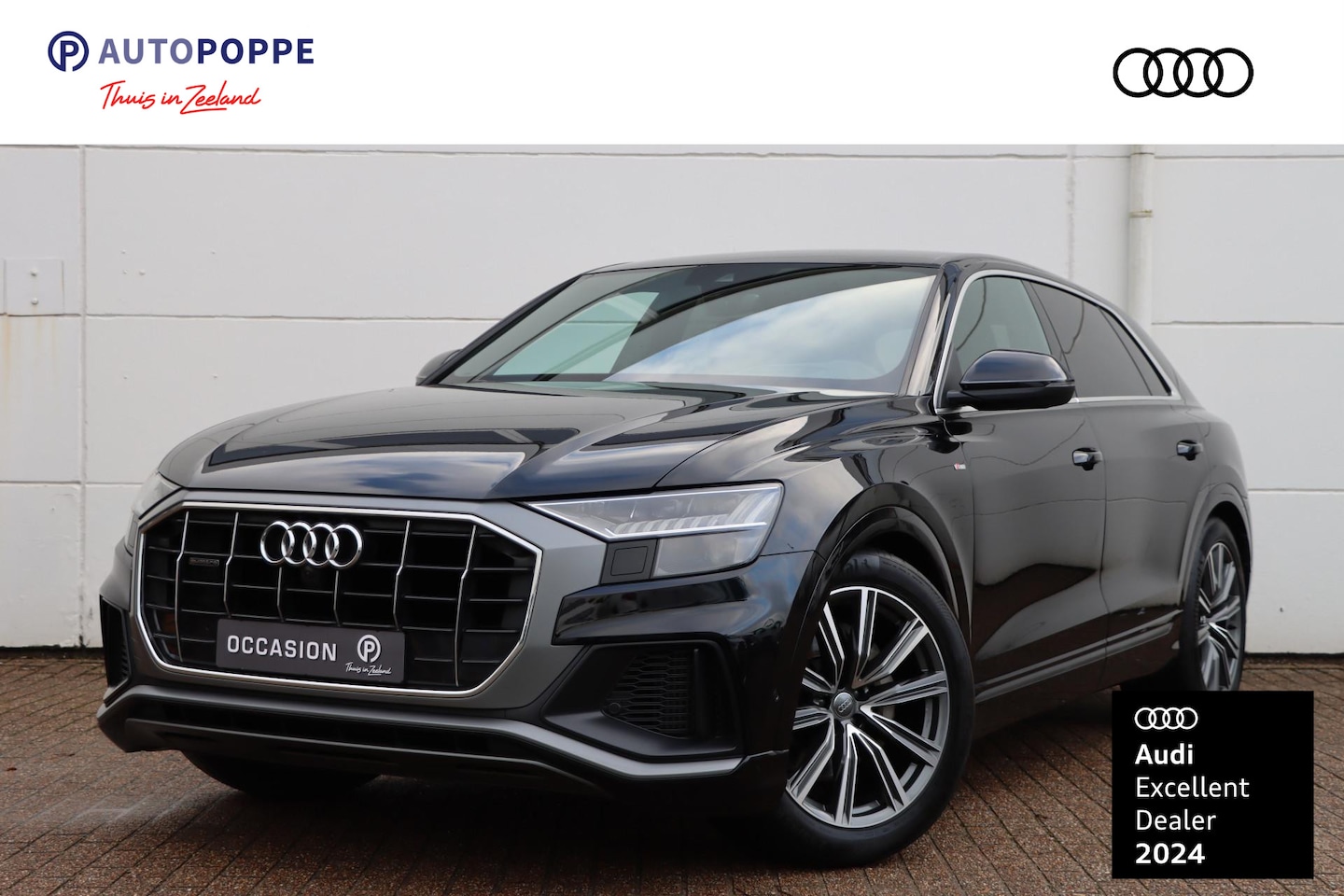 Audi Q8 - 55 TFSI quattro Pro Line S 55 TFSI Quattro Pro Line S Tiptronic 340pk - AutoWereld.nl