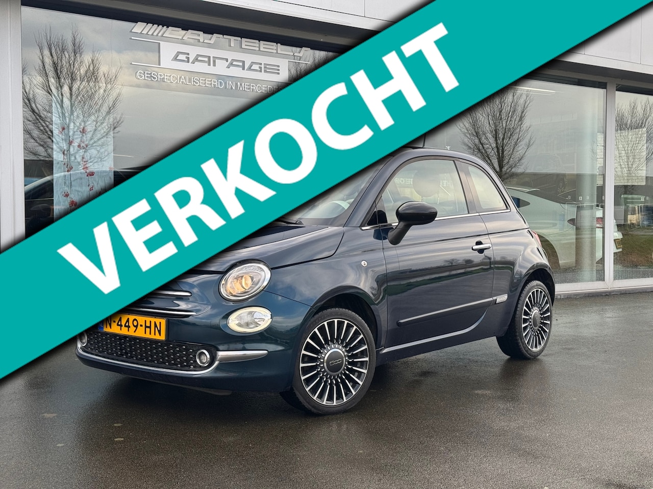 Fiat 500 - 1.2 Lounge 1.2 Lounge ,airco , panoramadak , - AutoWereld.nl