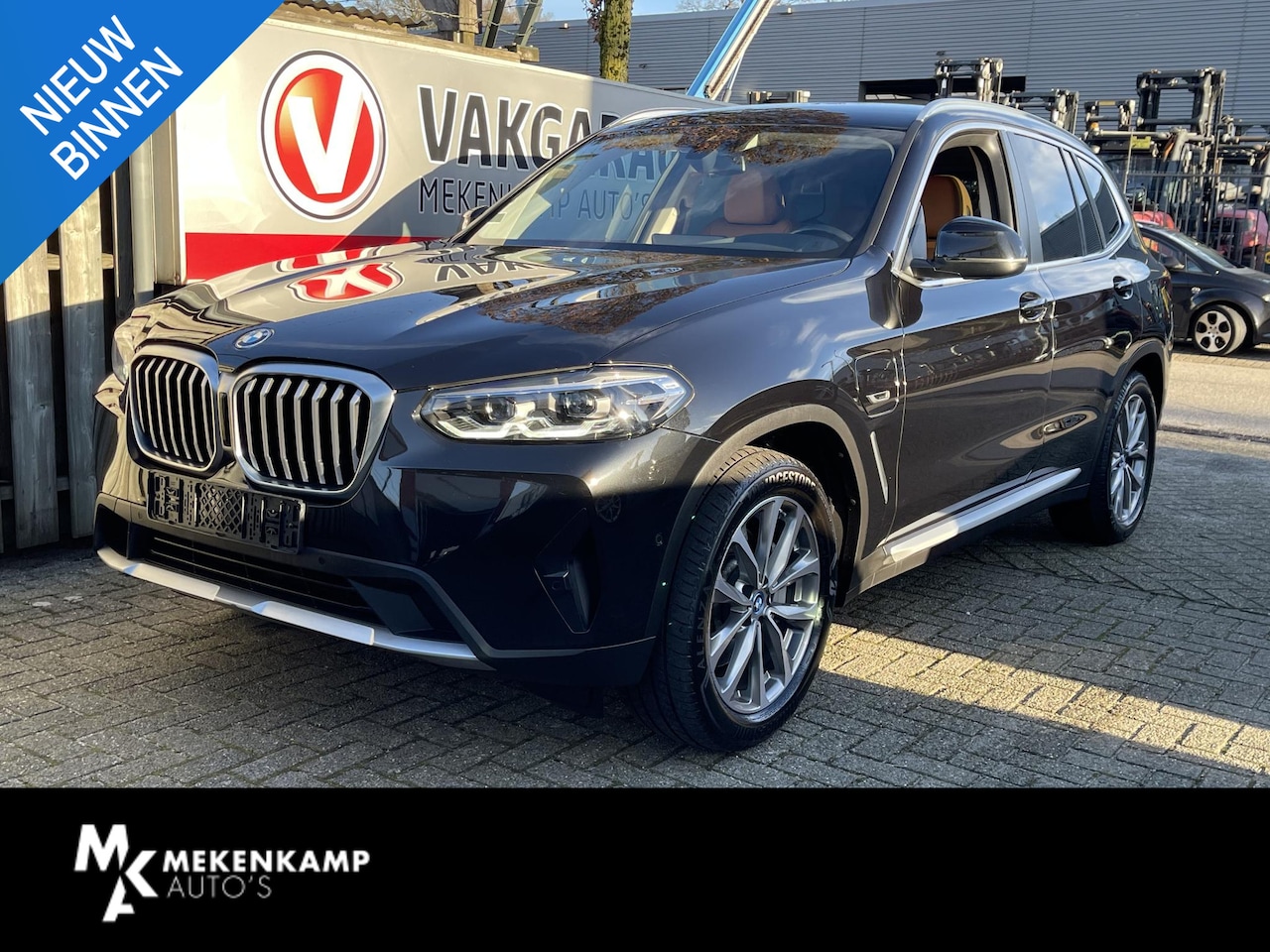 BMW X3 - xDrive30e High Executive 19"/Cognac leder/Stoelverwarming/Dodehoek/Camera/Trekhaak/Apple C - AutoWereld.nl