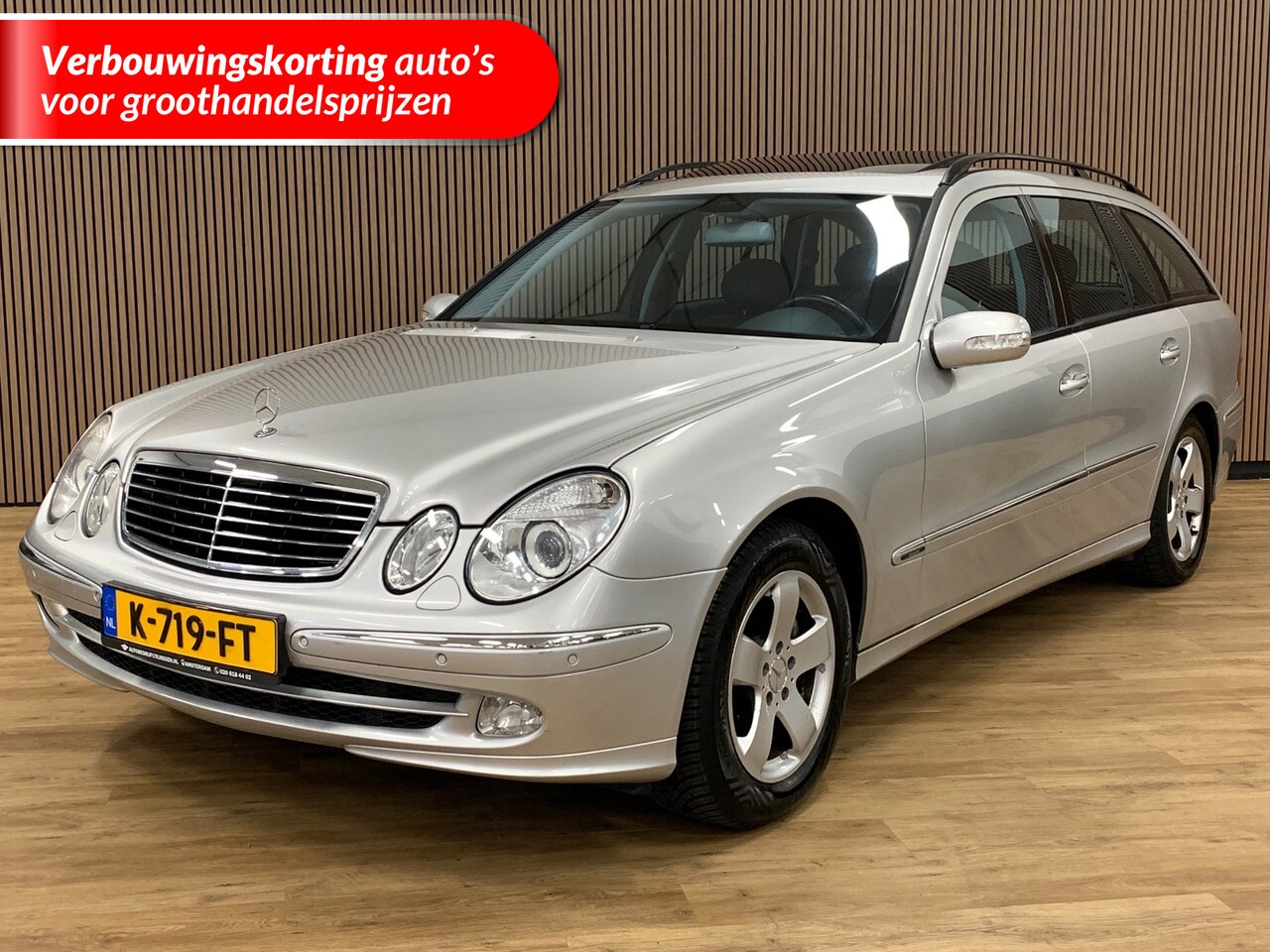 Mercedes-Benz E-klasse Combi - 320 Avantgarde|Youngtimer|Automaat|Navigatie| - AutoWereld.nl