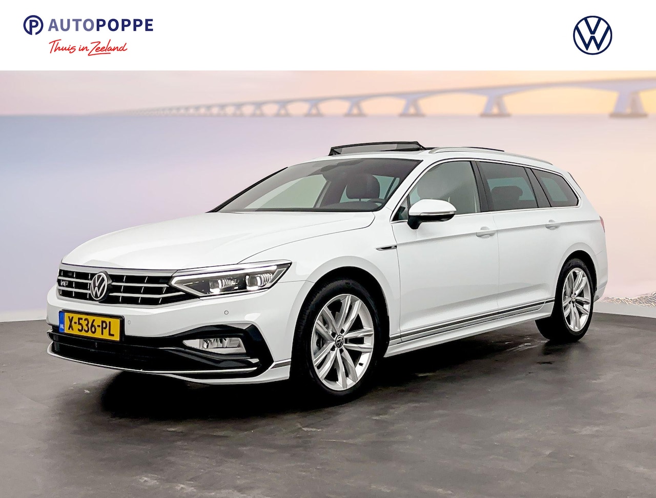 Volkswagen Passat Variant - 1.5 TSI R-Line Business DSG7 150pk Panoramadak - Travel Assist - Tech -Pakket - Designpakk - AutoWereld.nl