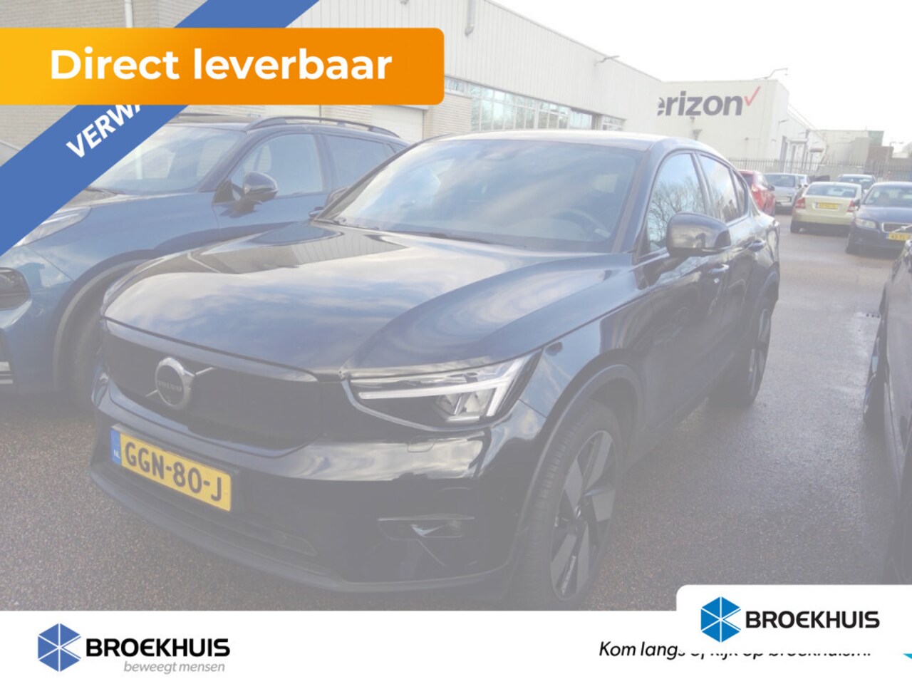 Volvo C40 - Single Motor Extended Range Ultimate 82 kWh | Trekhaak | 360° Camera | Microtech Nubuck Be - AutoWereld.nl