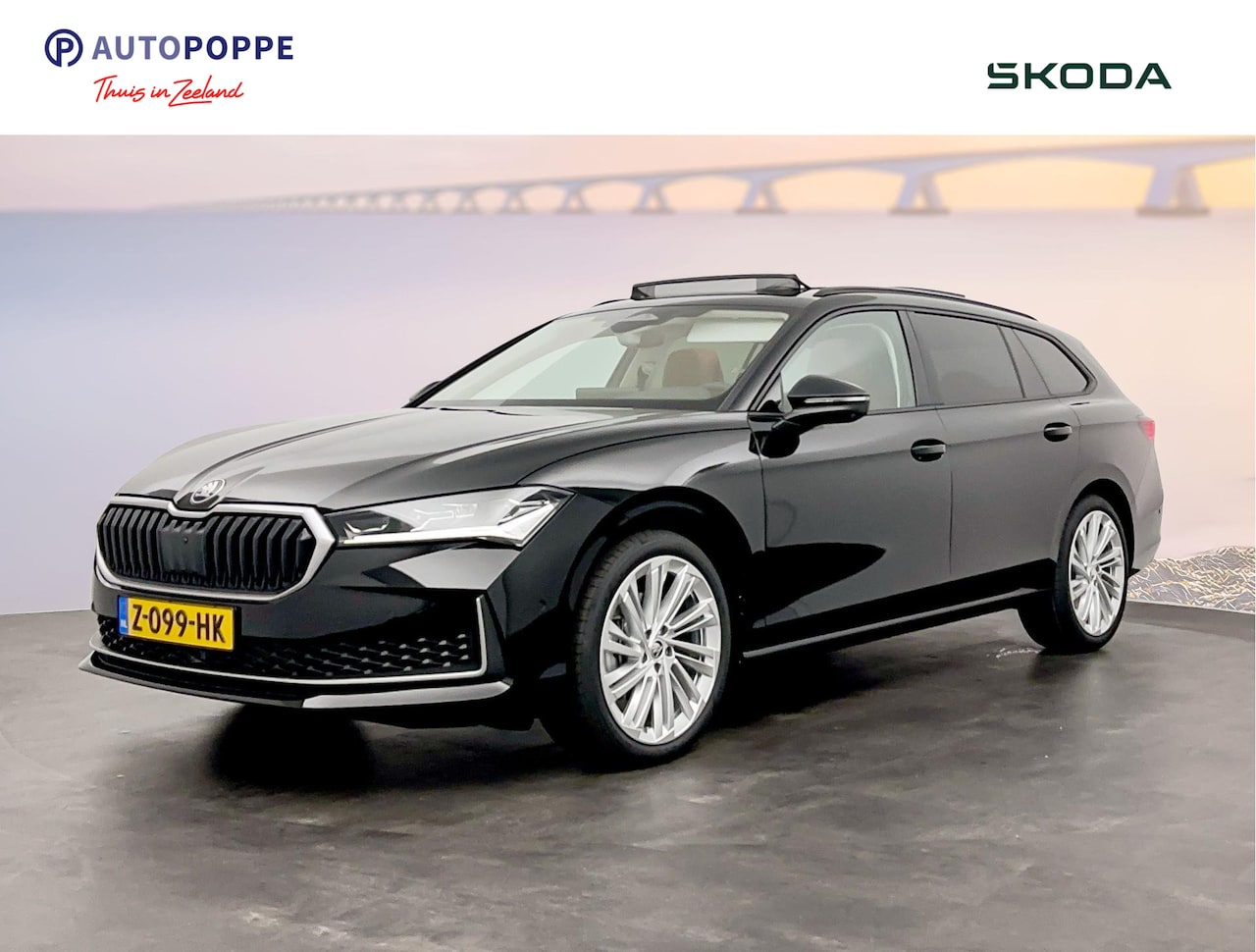 Skoda Superb Combi - 1.5 TSI MHEV First Edition - Nieuw model - 19 inch - Travel Assist Plus - Winterpakket - AutoWereld.nl