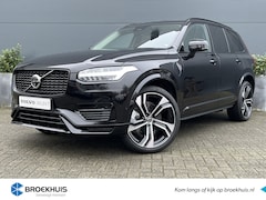 Volvo XC90 - 2.0 T8 Recharge AWD Ultimate Dark | Luchtvering | HUD | Trekhaak | B&W | 360 camera |