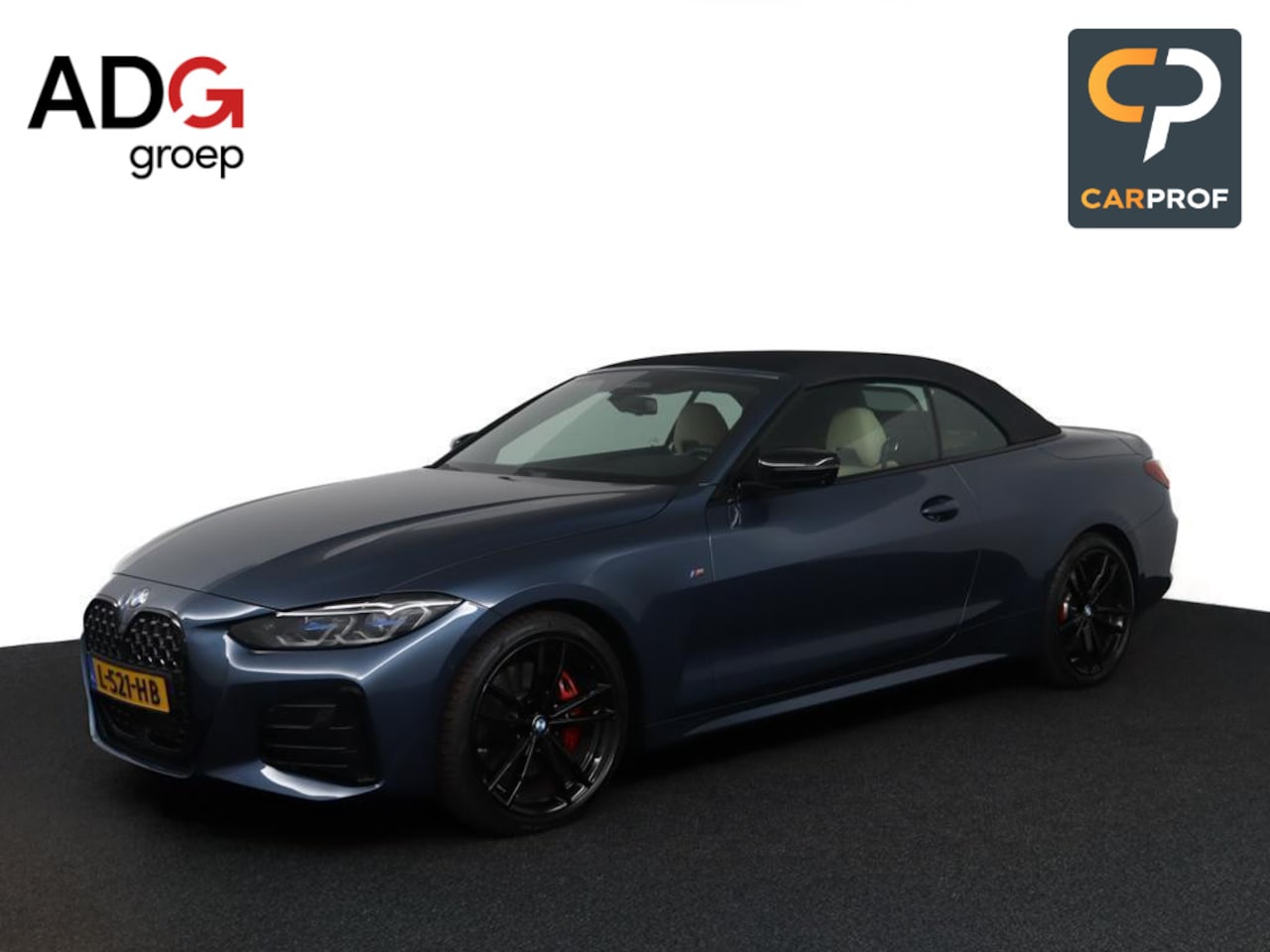 BMW 4-serie Cabrio - M440i xDrive High Executive | Air Collar | Stoelverwarming | Adaptief onderstel | Zeer lux - AutoWereld.nl